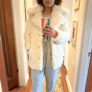 ASOS Shaggy Sherpa Coat